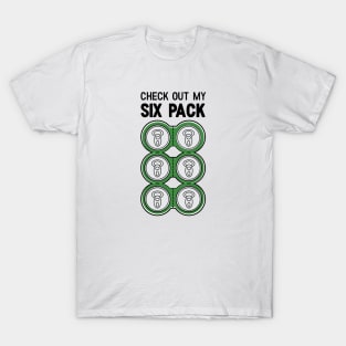 Check Out My Six Pack Beer Funny T-Shirt